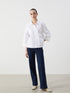 LC Waikiki Lace Detailed Oversize Women's Shirt